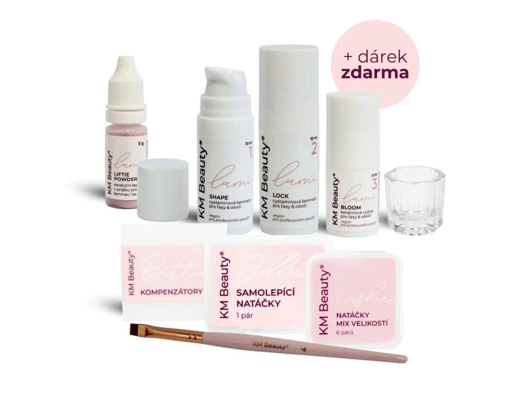 Sada na kórejský lash lifting