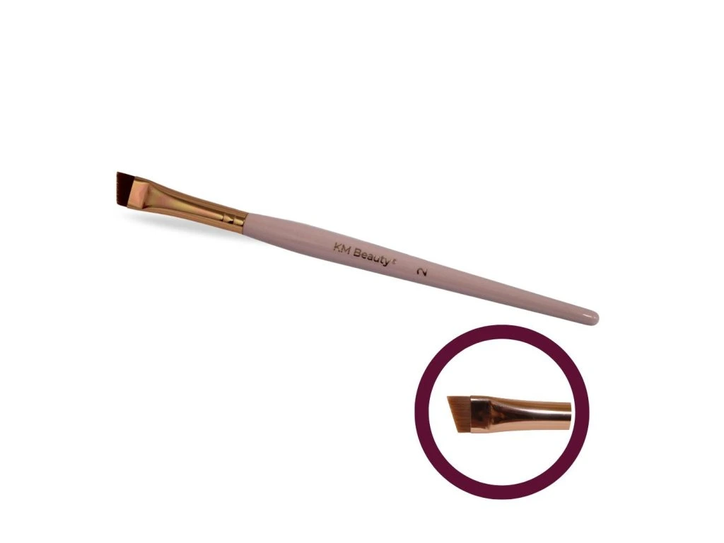 Štetec na obočie KM Beauty 2