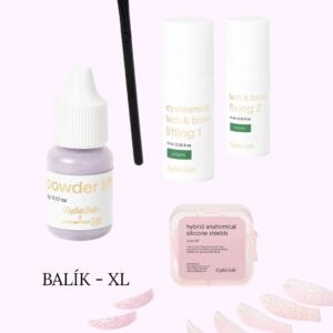 Sada XL  na bezlepidlový - kórejský lash lift