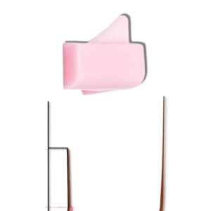 Alternative view of Silikónové podložky na lash lift - tvar HYBRID