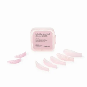 Silikónové podložky na lash lift - tvar HYBRID